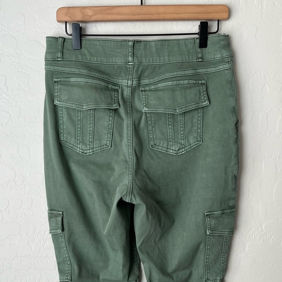Spanx stretch twill high rise cargo pants XL - Picture 9 of 12